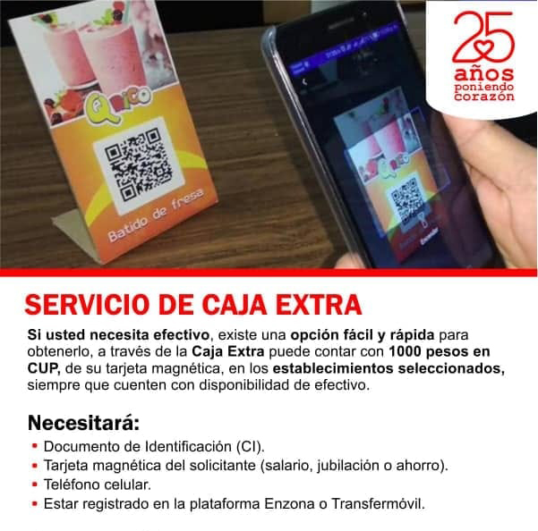 The Caja Extra service gains popularity in Las Tunas.