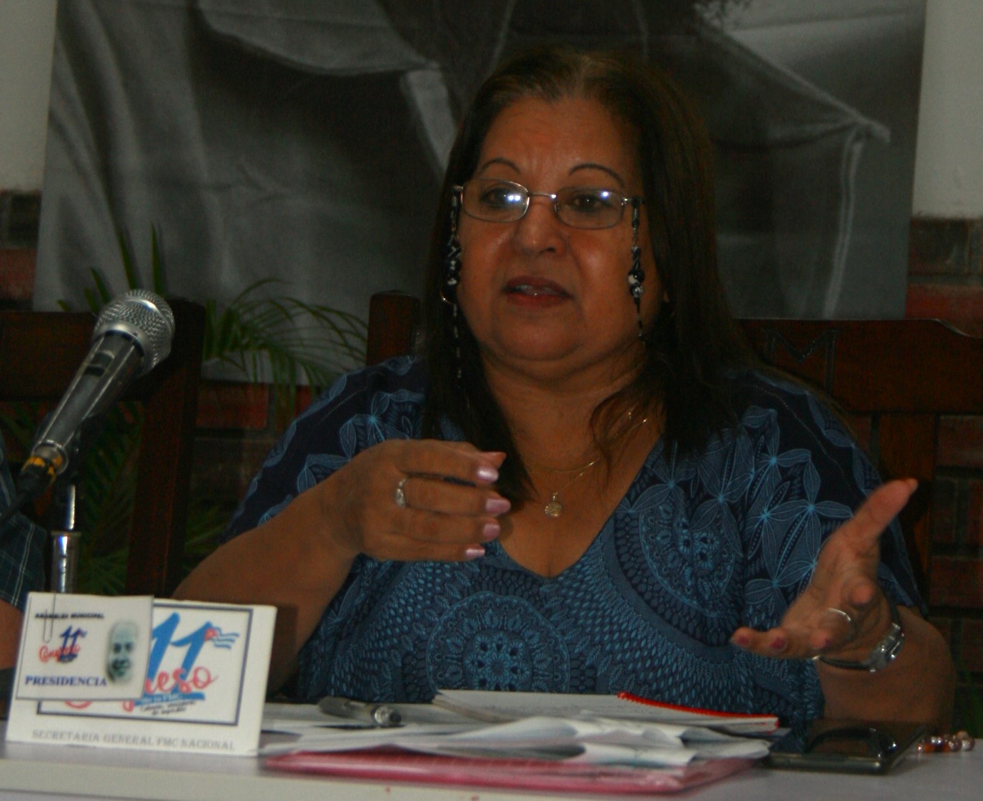 Teresa Amarelle Boué, FMC Secretary-General.