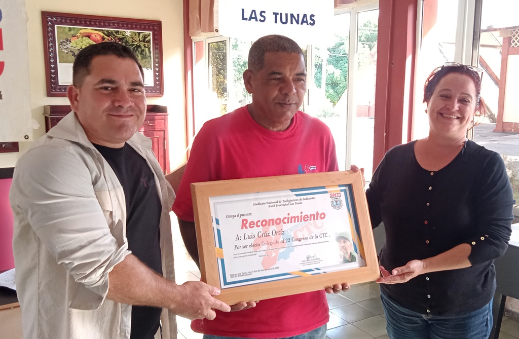 Esindicato1 de Industrias en Las Tunas elige delegados al 22 Congreso de la CTC