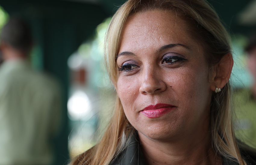 ElMinint4 mayor Yadira Miranda Otaño acto por el aniversario 64 del Minint