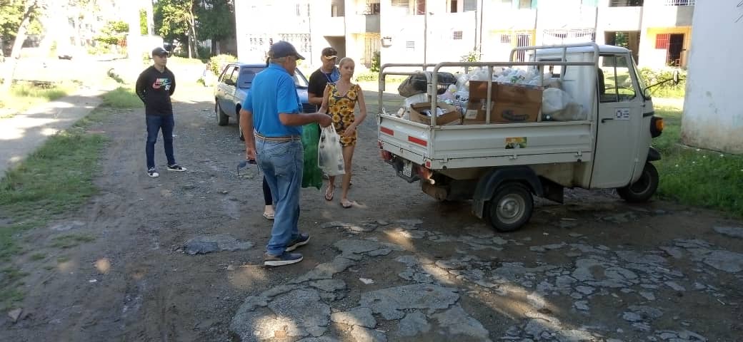 The recycling activity took place in the 123rd constituency of the 18th Popular Council