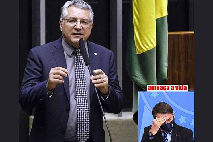 Bolsonaro y Alexandre Padilha