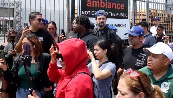 protestas redadas migracion LA EEUU 6jun25