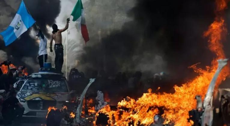 violencia en california