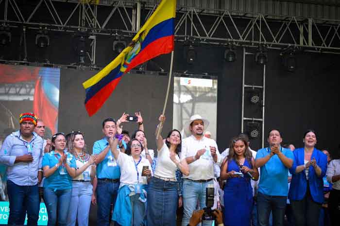 Excandidata presidencial Luisa Gonzalez fue electa para liderar el movimiento Revolución Ciudadana