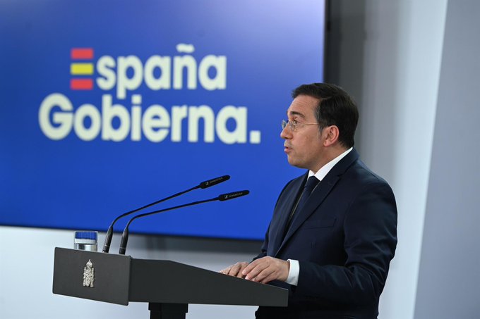 Canciller español José Manuel Albares.