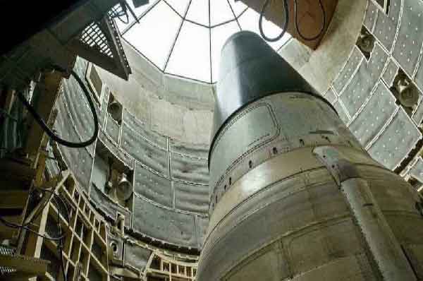 A deactivated U.S. Titan II nuclear ballistic missile. Photo: AFP