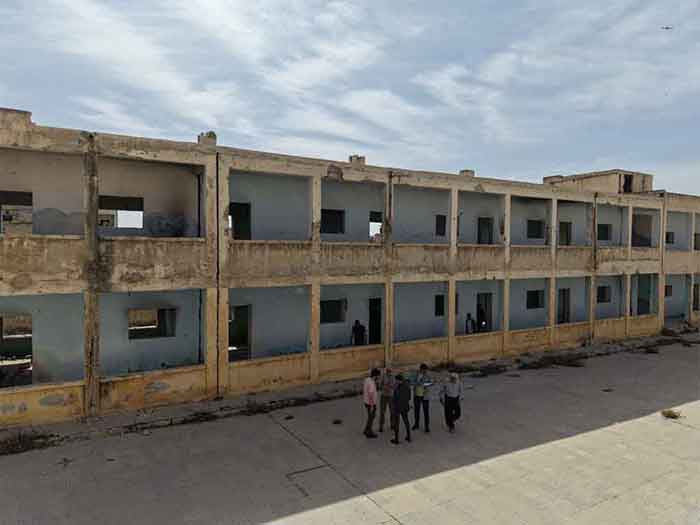 La guerra y las sanciones dejaron la infraestructura educativa siria en un estado deplorable.