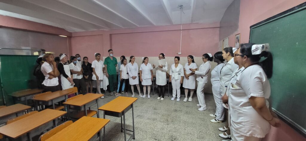 New Technological Laboratory classroom  at the Mártires de Las Tunas Pediatric Hospital 