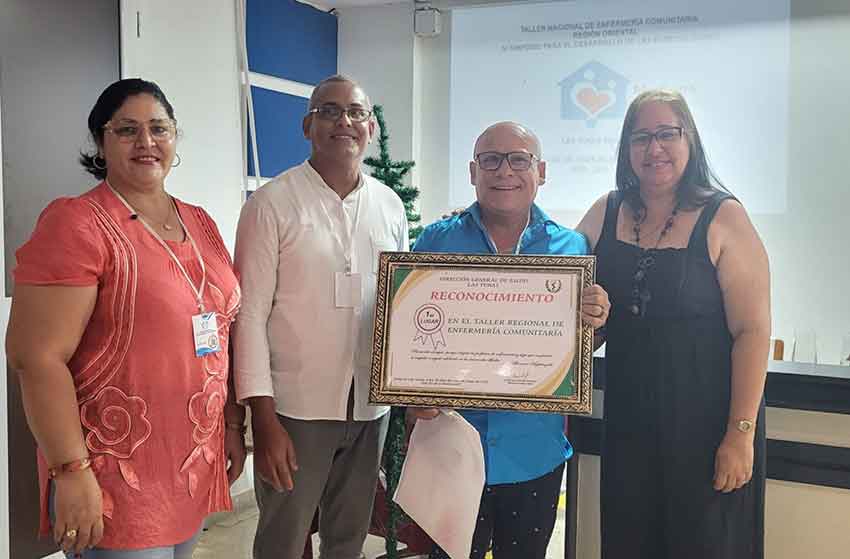 Jesús Chacón, máster in Satisfactory Longevity, was awarded..