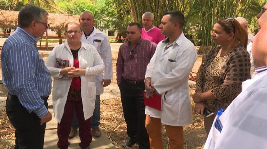 Dr. Alfredo González Lorenzo,  Cuban Vice Minister of Public Health visits Las Tunas